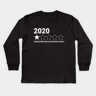 2020 review Kids Long Sleeve T-Shirt